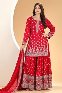Picture of Gorgeous Rani Colored Designer Suit