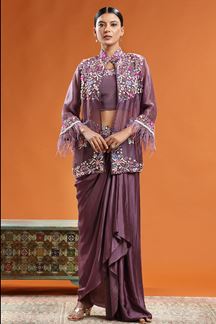Picture of Flawless Onion Pink Colored Designer Suit