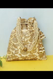 Picture of Artistic Beige Colored Exclusive Designer Synthetic Clutches