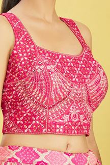 Picture of SmashingPink Colored Designer Lehenga Choli