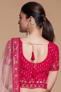 Picture of Creative Pink Colored Designer Lehenga Choli