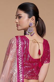 Picture of Ethnic Pink Colored Designer Lehenga Choli