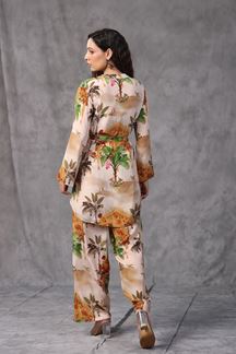 Picture of Mesmerizing Cream Colored Designer Co-ord Sets