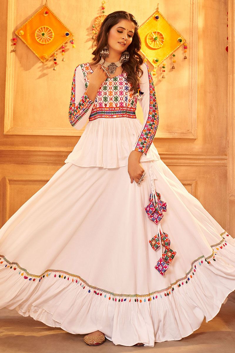 shubh kala Stitched Designer Party Wear Lehenga USA at Rs 1999 in Surat