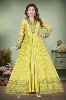 Picture of Royal Yellow Colored Designer Suit