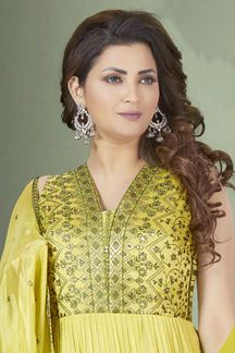 Picture of Royal Yellow Colored Designer Suit