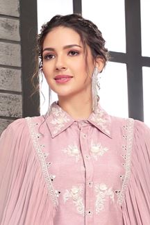 Picture of Irresistible Pink Colored Designer Suit