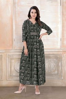 Picture of Bollywood Black Colored Designer Readymade Kurti