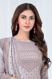 Picture of Aesthetic Dusty Colored Designer Salwar Suit