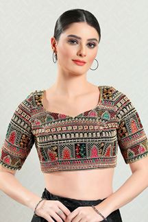 Picture of Marvelous Black Readymade Blouse 