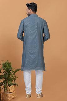 Picture of Enticing Mens Designer Kurta and Churidar Set for Festive or Engagement