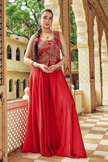 Picture of Stunning Designer Indo-Western Suit for Wedding and Sangeet