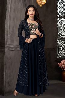 Picture of Charming Designer Indo-Western Outfit with Jacket for Engagement and Reception