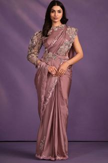 Picture of Divine Designer Ready to Wear Saree for Engagement and Party