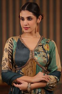 Picture of Stunning Alia Cut Designer Palazzo Suit for Party and Festivals