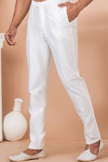 Picture of Classy White Designer Kurta Set for Party and Festivals