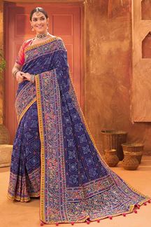 Picture of Surreal Silk Designer Saree for Wedding and Festive Occasions