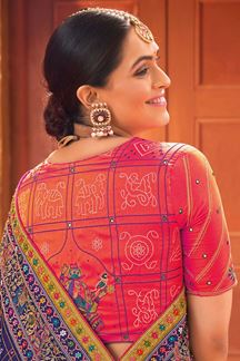 Picture of Surreal Silk Designer Saree for Wedding and Festive Occasions