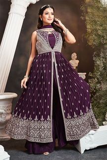 Picture of Irresistible Designer Indo-Western Suit for Party and Festive Wear 
