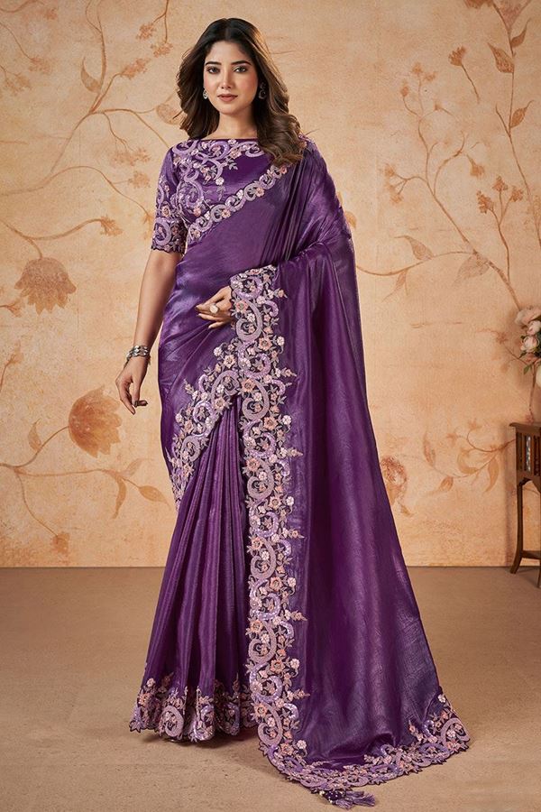 Picture of Exuberant Designer Saree for Engagement, Party and Reception