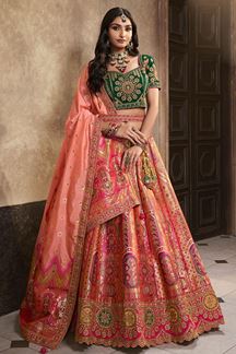 Picture of Fascinating Designer Wedding Lehenga Choli for Engagement, Wedding, and Reception