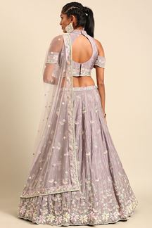 Picture of Creative Mauve Colored Designer Lehenga Choli