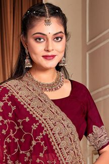 Picture of Captivating Georgette Designer Saree for Party and Reception