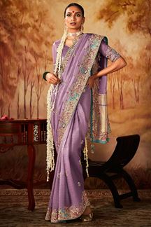 Picture of Smashing Pure Banarasi Kanjivaram Silk Designer Saree for Wedding, Engagement, and Reception