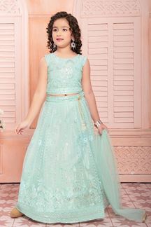 Picture of Exuberant Designer Girls Lehenga Choli for Wedding and Festivals