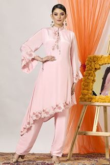 Picture of Appealing Pink Designer Suit for Party and Casual wear