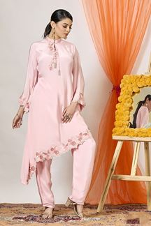 Picture of Appealing Pink Designer Suit for Party and Casual wear