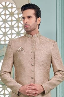 Picture of Charismatic Onion Designer Indo-Western Sherwani for Engagement and Wedding