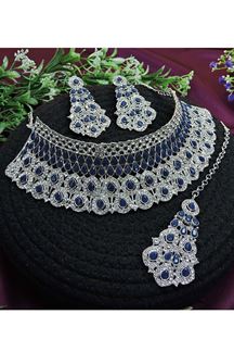 Picture of Stylish Designer Necklace Set for Party, Wedding and Sangeet