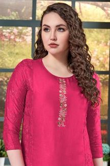 Picture of Pretty Georgette Designer Women’s Kurti for Festival and Party