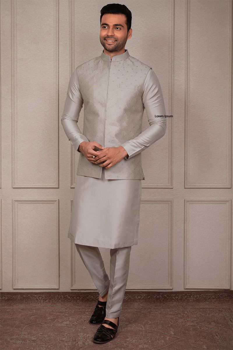 Grey designer suit hot sale