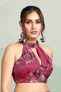 Picture of Bollywood Rani Pink Designer Palazzo Suit for Party and Sangeet