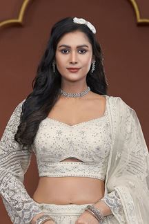 Picture of Fascinating Net Designer Lehenga Choli for Party, Sangeet, and Reception