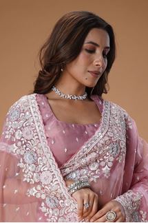 Picture of Breathtaking Organza Designer Saree for Party, Engagement, and Reception