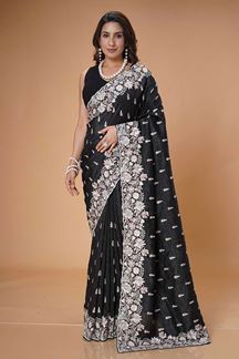 Picture of Creative Organza Designer Saree for Party