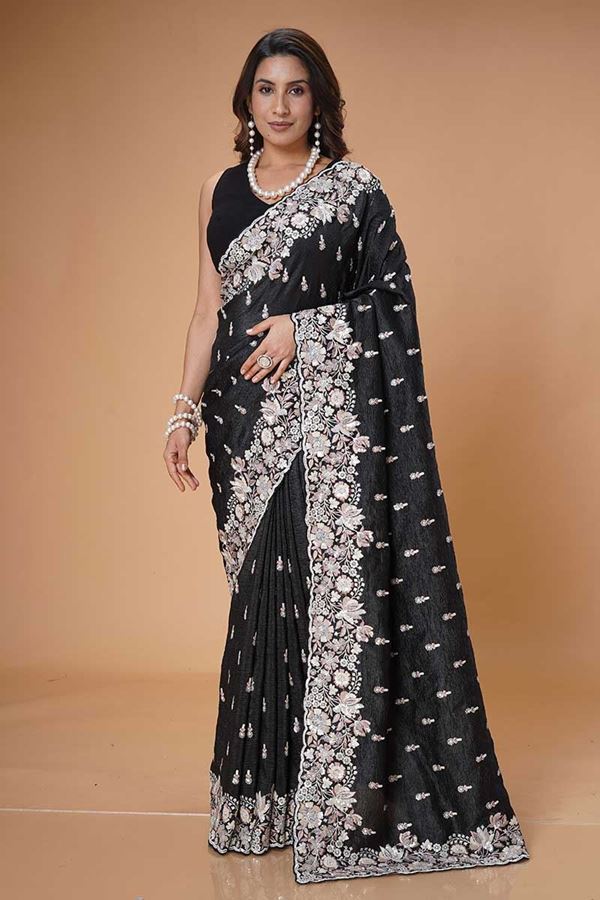 Picture of Creative Organza Designer Saree for Party