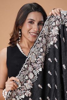Picture of Creative Organza Designer Saree for Party