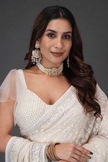 Picture of Smashing Georgette Designer Saree for Party