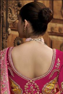 Picture of Striking Viscose Tissue Designer Saree for Party, Festivals, Engagement, and Reception