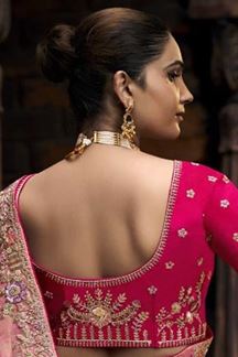 Picture of Fashionable Viscose Tissue Designer Saree for Party, Festivals, Engagement, and Reception
