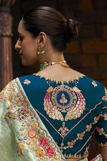 Picture of Amazing Viscose Tissue Designer Saree for Party, Festivals, Engagement, and Reception