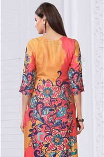 Picture of Charismatic Multi Designer Straight Cut Suit for Party, Sangeet, and Festivals