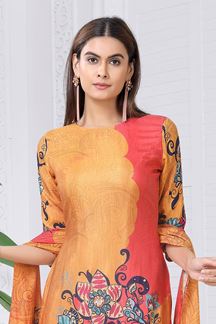 Picture of Charismatic Multi Designer Straight Cut Suit for Party, Sangeet, and Festivals