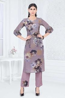 Picture of Mesmerizing Lilac Designer Kurtis for Party, Sangeet, and Festivals