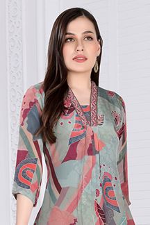 Picture of Striking Multi Designer Kurtis for Party, Sangeet, and Festivals