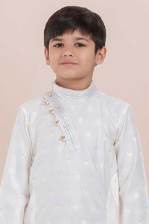 Picture of Exquisite White Designer Ethnic Wear for Boys – Perfect for Festivals, Sangeet, and Parties